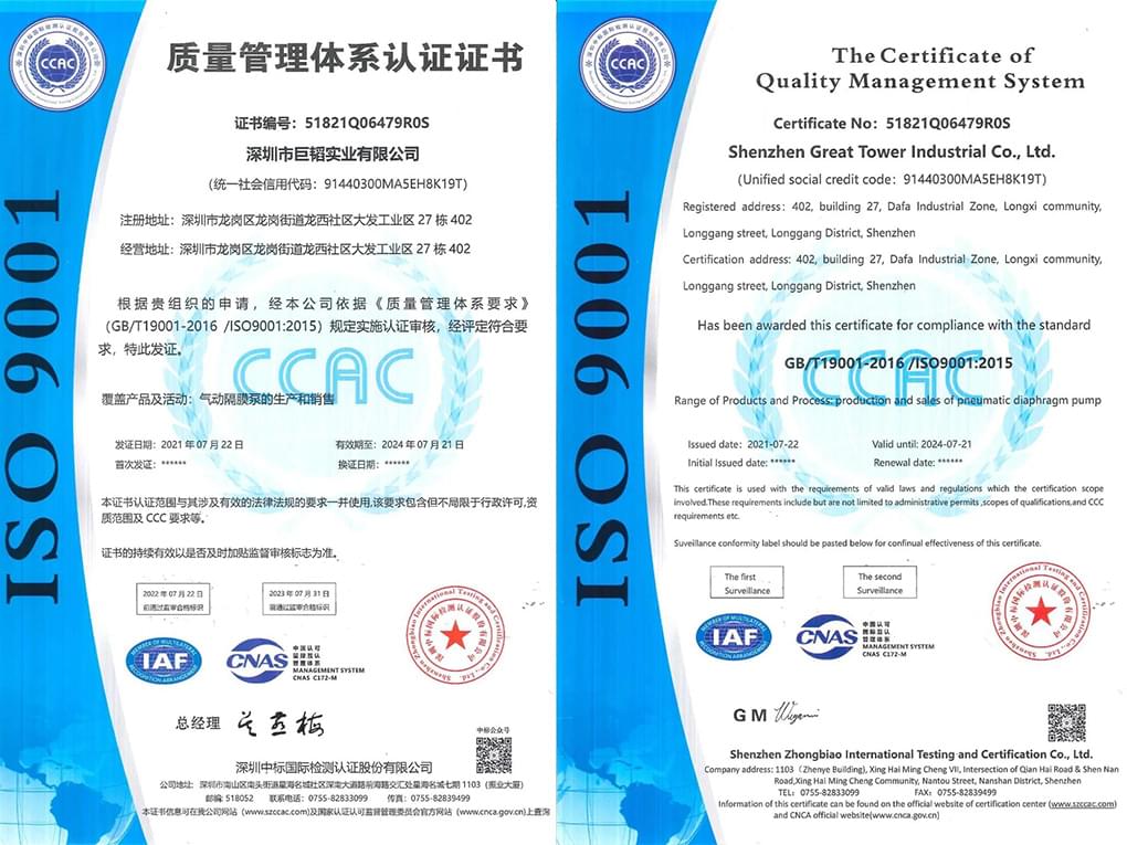 ISO9001:2015質(zhì)量管理體系認(rèn)證